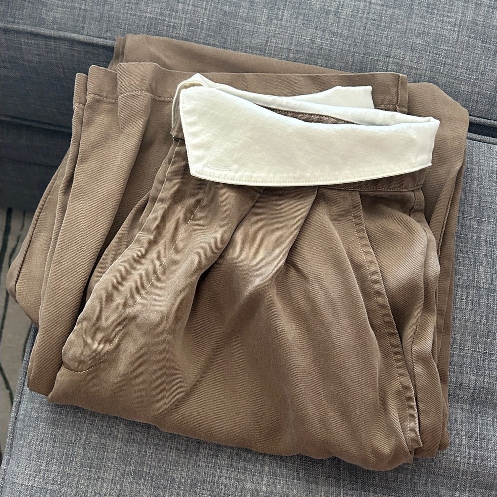 Reformation Stevie Pant Brown - Size 4